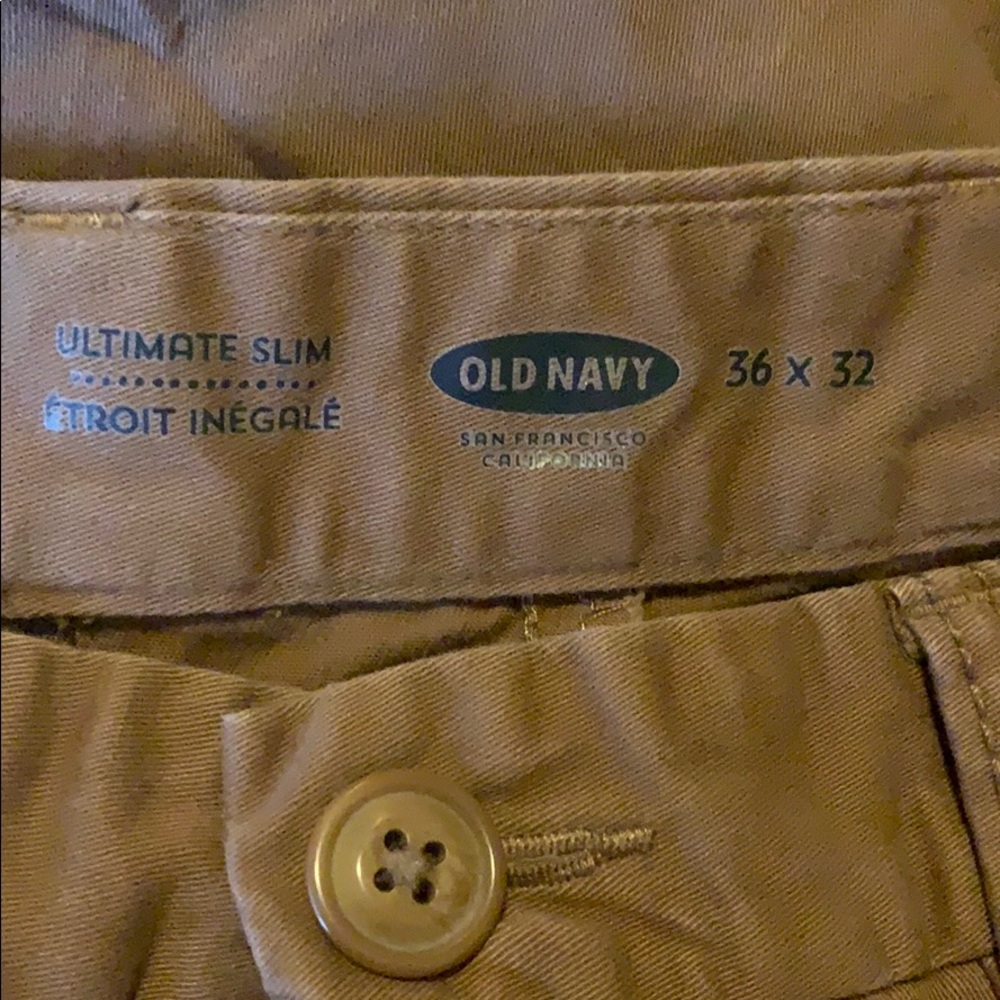 Men’s khakis